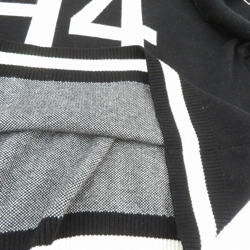 【中古】X-girl | エックスガール NUMBERING JACQUARD ニット 105254015005 ブラック サイズ：FreeSize【瀬戸大橋店】