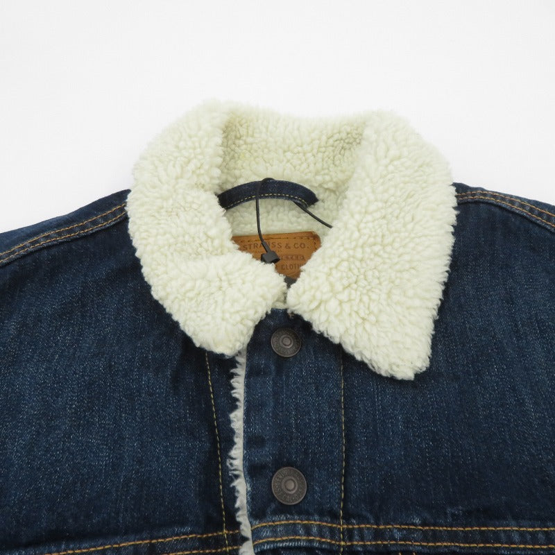 【中古】Levi's | リーバイス SHERPA TRUCKER デニム ボアジャケット その他アウター PC9-16365-0105 ブルー サイズ：M【瀬戸大橋店】