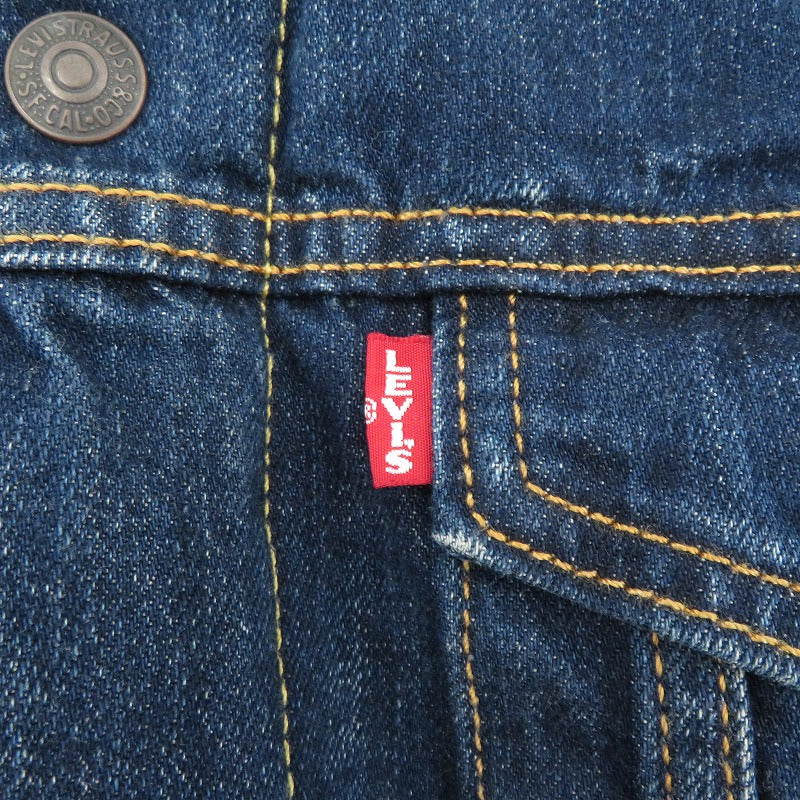 【中古】Levi's | リーバイス SHERPA TRUCKER デニム ボアジャケット その他アウター PC9-16365-0105 ブルー サイズ：M【瀬戸大橋店】
