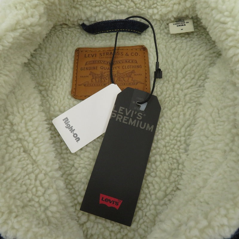 【中古】Levi's | リーバイス SHERPA TRUCKER デニム ボアジャケット その他アウター PC9-16365-0105 ブルー サイズ：M【瀬戸大橋店】
