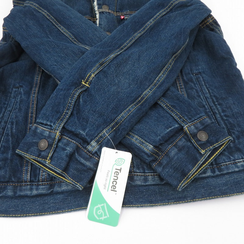 【中古】Levi's | リーバイス SHERPA TRUCKER デニム ボアジャケット その他アウター PC9-16365-0105 ブルー サイズ：M【瀬戸大橋店】
