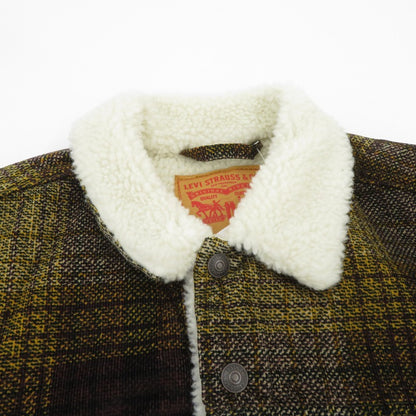 【中古】Levi's | リーバイス コーデュロイチェックシェルパトラッカージャケット その他アウター PC9-16365-0168 イエロー サイズ：M【瀬戸大橋店】