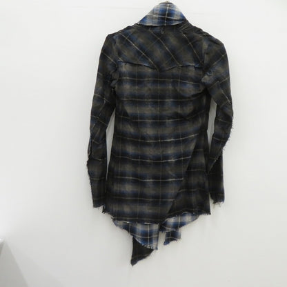 CIVARIZE | シヴァーライズ チェック柄 長袖シャツ CV12‐H01 ブルー サイズ：44【瀬戸大橋店】