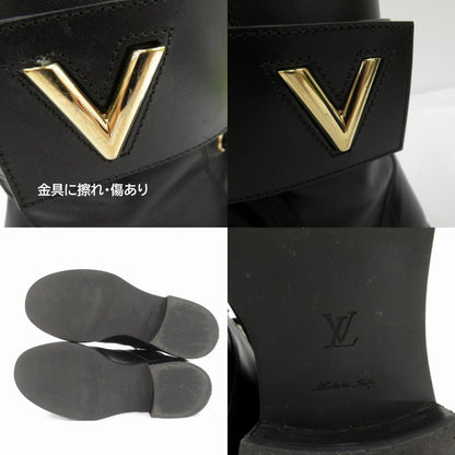 LOUIS VUITTON | ルイ・ヴィトン ワンダーランドライン ブーツ サイズ:EU35 ブラック【瀬戸大橋店】