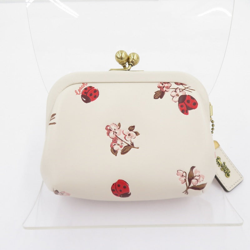 COACH | コーチ キスロック コインパース コインケース L2081-6417 ホワイト【瀬戸大橋店】
