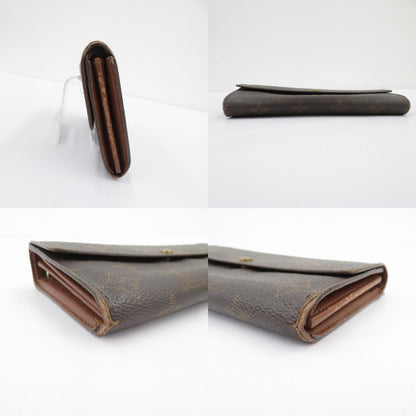 LOUIS VUITTON | ルイ・ヴィトン ポシェット・ポルト モネ クレディ 長財布 M61726 モノグラム ブラウン【瀬戸大橋店】