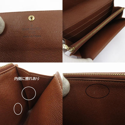 LOUIS VUITTON | ルイ・ヴィトン ポシェット・ポルト モネ クレディ 長財布 M61726 モノグラム ブラウン【瀬戸大橋店】