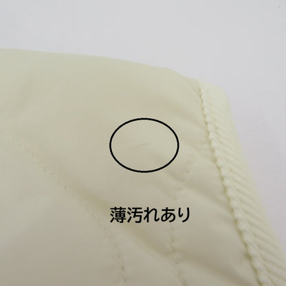 23ku | 23区 中綿パディング ジレ ベスト 中綿ﾊﾟﾃﾞｨﾝｸﾞｼﾞﾚ ホワイト サイズ：38【瀬戸大橋店】