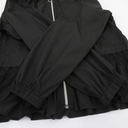 SCOTCLUB フロントジップ ジャケット ブルゾン サイズ:9号 ブラック【瀬戸大橋店】