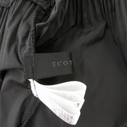 SCOTCLUB フロントジップ ジャケット ブルゾン サイズ:9号 ブラック【瀬戸大橋店】