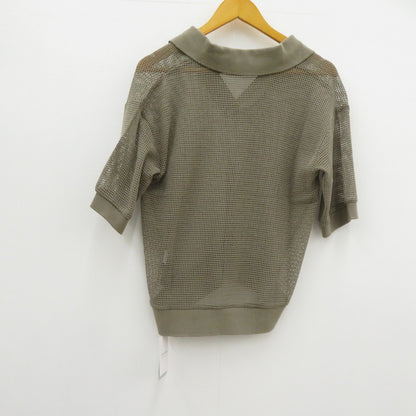 IENA SLOBE | イエナ スローブ メッシュスキッパープルオーバー その他トップス 25-070-912-4050-1-0 カーキ サイズ：FreeSize【瀬戸大橋店】