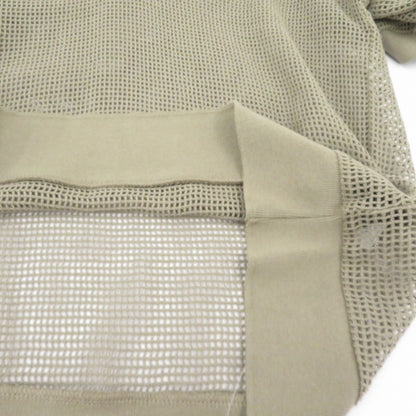 IENA SLOBE | イエナ スローブ メッシュスキッパープルオーバー その他トップス 25-070-912-4050-1-0 カーキ サイズ：FreeSize【瀬戸大橋店】