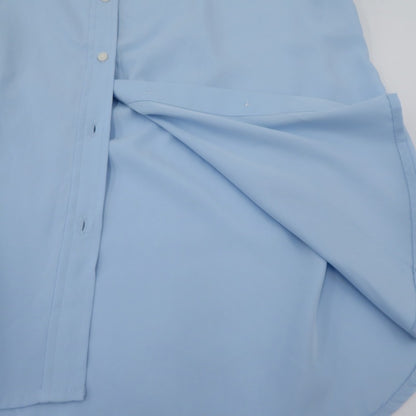 JEANASiS | ジーナシス 2WAYカフスシルキーSH 長袖シャツ ブルー サイズ：FreeSize【瀬戸大橋店】