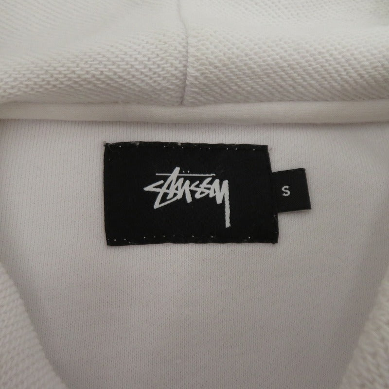 STUSSY | ステューシー パーカー ホワイト サイズ：S【瀬戸大橋店】