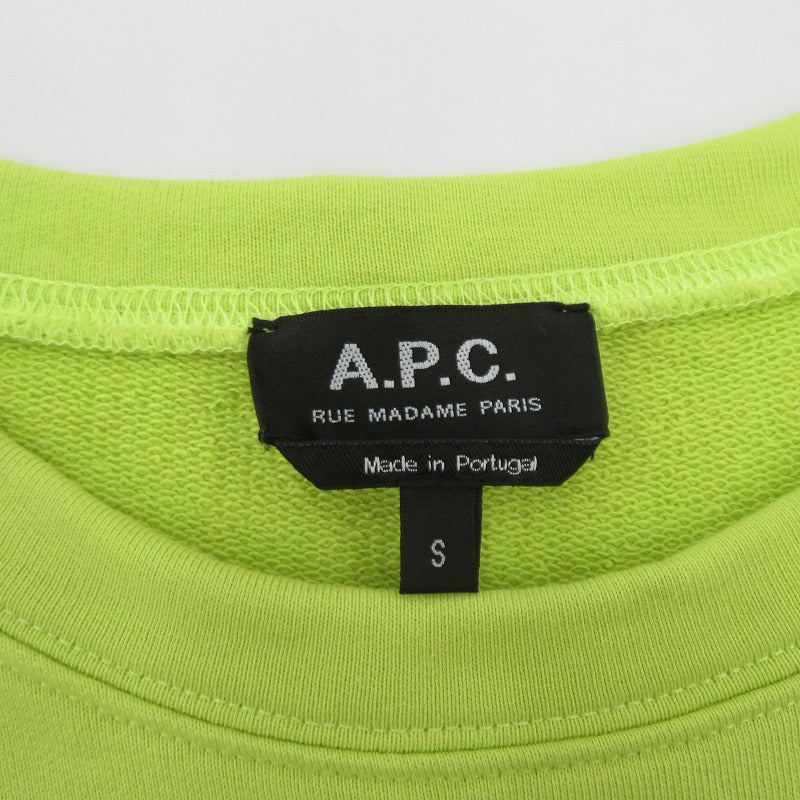 A.P.C | アーペーセー スウェット イエロー サイズ：S【瀬戸大橋店】