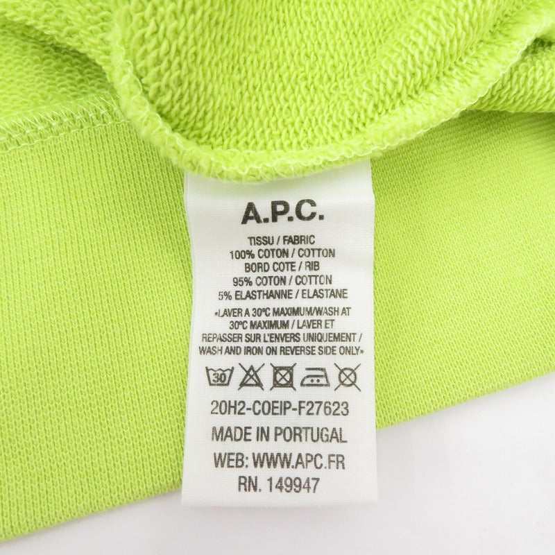A.P.C | アーペーセー スウェット イエロー サイズ：S【瀬戸大橋店】