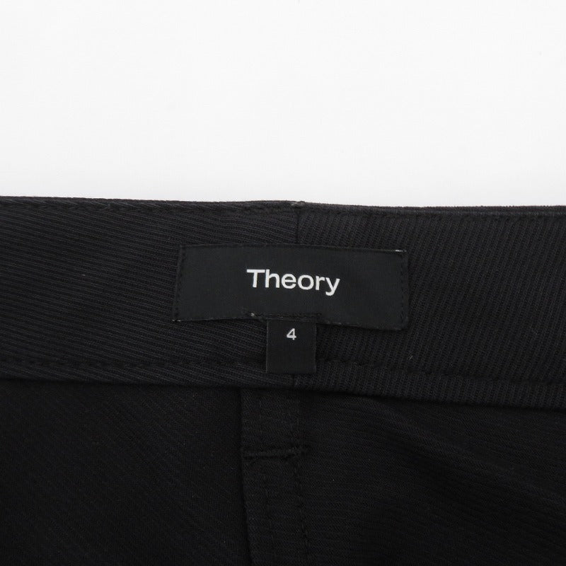 theory | セオリー Neoteric Twill Cargo カーゴパンツ 01-3106410-050-704 ブラック サイズ：4【瀬戸大橋店】