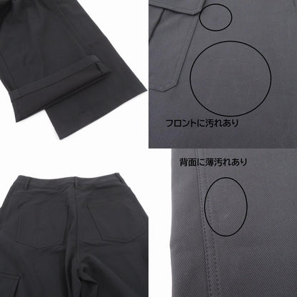 theory | セオリー Neoteric Twill Cargo カーゴパンツ 01-3106410-050-704 ブラック サイズ：4【瀬戸大橋店】