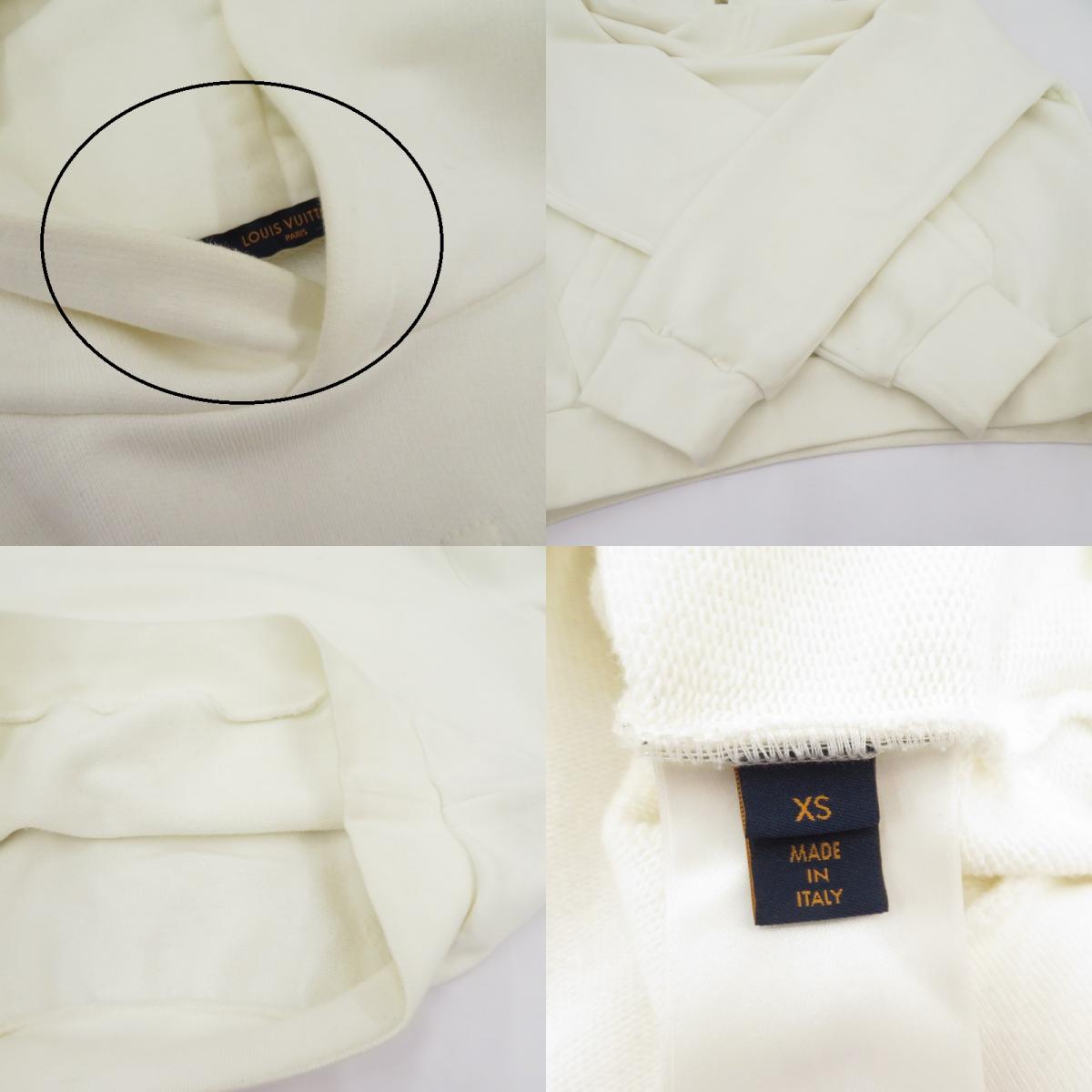 LOUIS VUITTON | ルイ・ヴィトン パーカー RM252 ZA8 HTY41W ホワイト サイズ：XS【瀬戸大橋店】