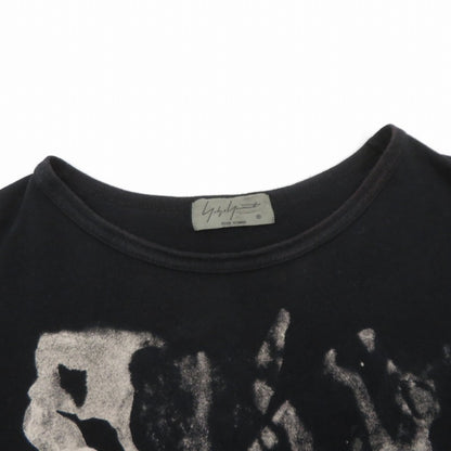 Yohji Yamamoto | ヨウジヤマモト 半袖Ｔシャツ HW-T17-073 ブラック サイズ：3【瀬戸大橋店】