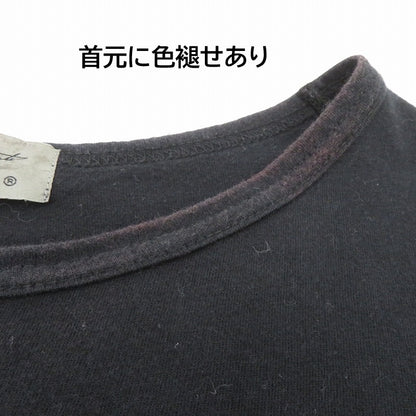 Yohji Yamamoto | ヨウジヤマモト 半袖Ｔシャツ HW-T17-073 ブラック サイズ：3【瀬戸大橋店】