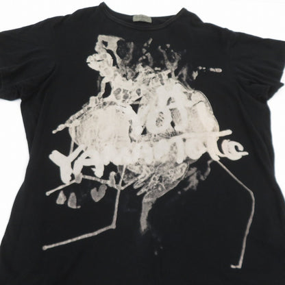 Yohji Yamamoto | ヨウジヤマモト 半袖Ｔシャツ HW-T17-073 ブラック サイズ：3【瀬戸大橋店】