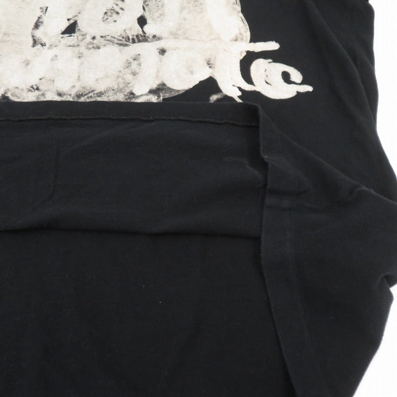 Yohji Yamamoto | ヨウジヤマモト 半袖Ｔシャツ HW-T17-073 ブラック サイズ：3【瀬戸大橋店】