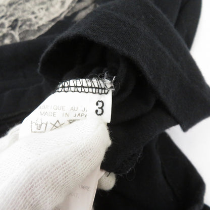 Yohji Yamamoto | ヨウジヤマモト 半袖Ｔシャツ HW-T17-073 ブラック サイズ：3【瀬戸大橋店】