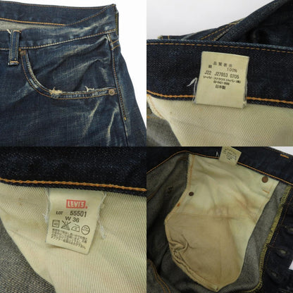 Levi's VintageClothing | リーバイスヴィンテージクロージング 1955モデル 501復刻 デニムパンツ 55501 ネイビー サイズ：36【瀬戸大橋店】