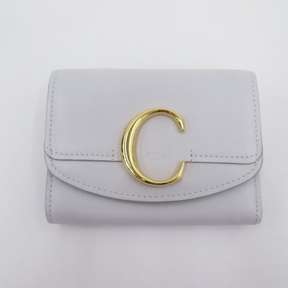 Chloe | クロエ スモール トリフォールド ウォレット 三つ折り財布 CHC19WP088 ブルー【瀬戸大橋店】