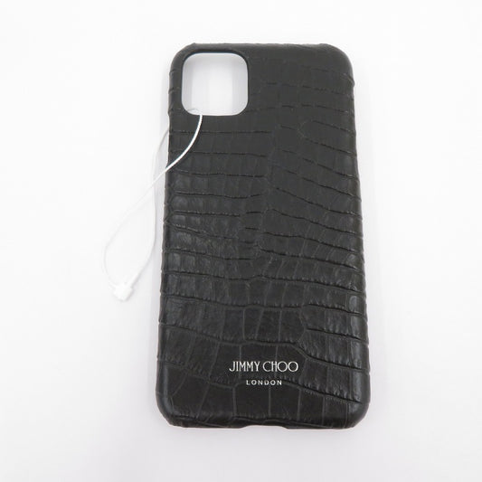 JIMMY CHOO | ジミーチュウ IPHONE 11 PRO MAX ケース その他小物 ブラック【瀬戸大橋店】