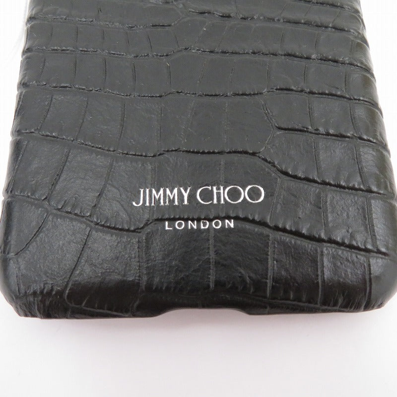JIMMY CHOO | ジミーチュウ IPHONE 11 PRO MAX ケース その他小物 ブラック【瀬戸大橋店】