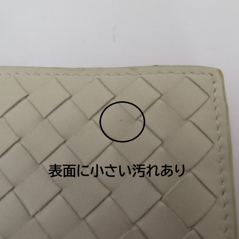 BOTTEGA VENETA | ボッテガヴェネタ イントレチャート 札入れ アイボリー【瀬戸大橋店】