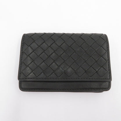 BOTTEGA VENETA | ボッテガヴェネタ イントレチャート カードケース 133945 ブラック【瀬戸大橋店】