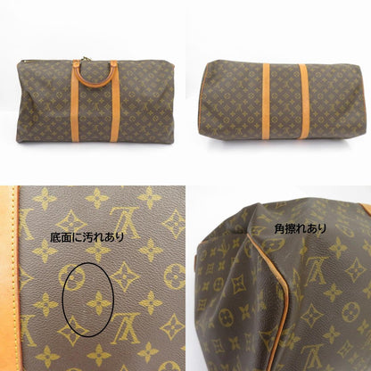 LOUIS VUITTON | ルイ・ヴィトン モノグラム キーポル 55 ボストンバッグ M41424 ブラウン【瀬戸大橋店】
