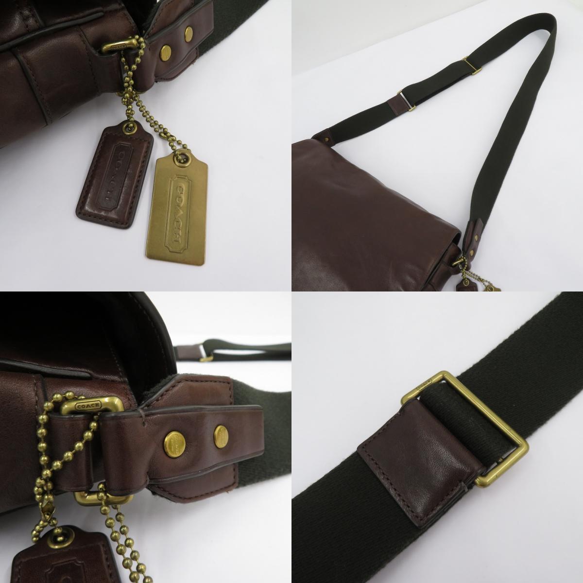 COACH | コーチ ブリーカー クーリエ メッセンジャーバッグ ショルダーバッグ D1169-70486 ブラウン【瀬戸大橋店】