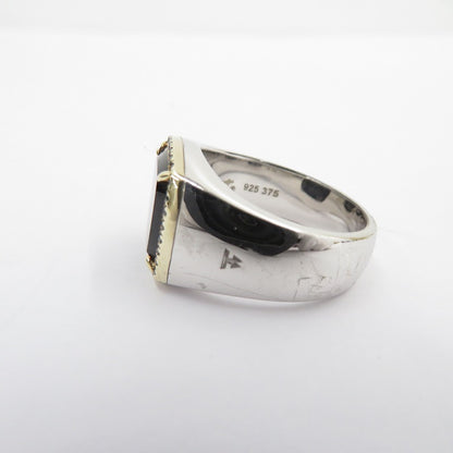 TOM WOOD | トムウッド May Ring Black Onyx Diamond リング・指輪 シルバー サイズ：58【瀬戸大橋店】