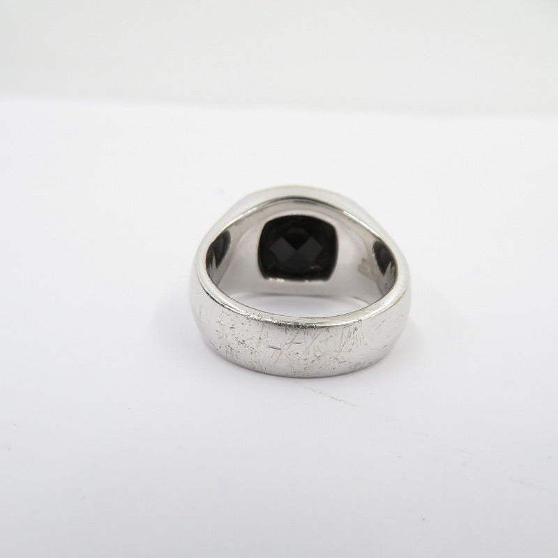 TOM WOOD | トムウッド May Ring Black Onyx Diamond リング・指輪 シルバー サイズ：58【瀬戸大橋店】
