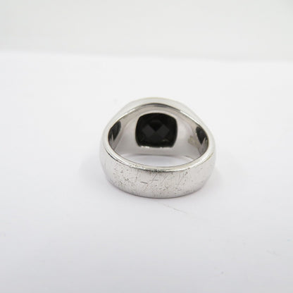 TOM WOOD | トムウッド May Ring Black Onyx Diamond リング・指輪 シルバー サイズ：58【瀬戸大橋店】