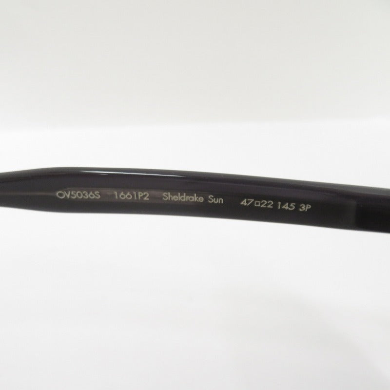 OLIVER PEOPLES | オリバーピープルズ Sheldrake Sun サングラス OV5036S サイズ：47□22 145 ブラック【瀬戸大橋店】