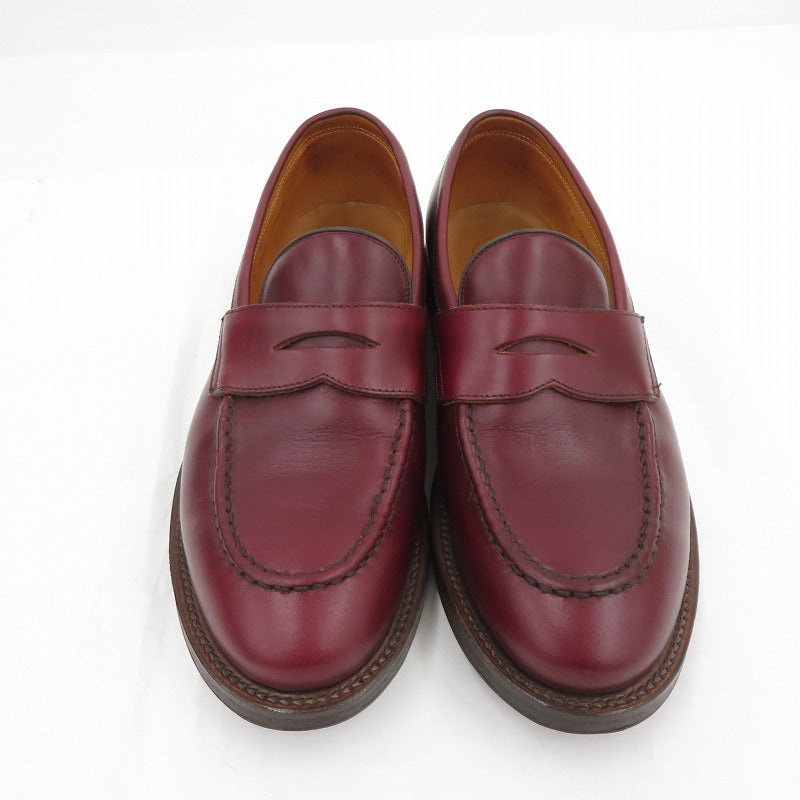 WHEEL ROBE | ウィールローブ HEAVY STITCHING LOAFER ローファー 15079 サイズ:9 ボルドー/バーガンディー【瀬戸大橋店】