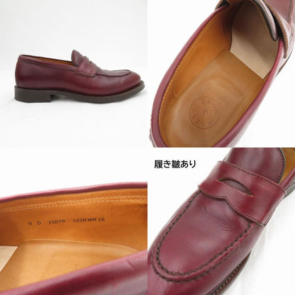 WHEEL ROBE | ウィールローブ HEAVY STITCHING LOAFER ローファー 15079 サイズ:9 ボルドー/バーガンディー【瀬戸大橋店】