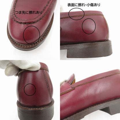 WHEEL ROBE | ウィールローブ HEAVY STITCHING LOAFER ローファー 15079 サイズ:9 ボルドー/バーガンディー【瀬戸大橋店】