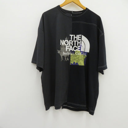 THE NORTH FACE PURPLE LABEL | ザノースフェイスパープルレーベル CRAZY H/S LOGO TEE 半袖Ｔシャツ nt3009n ブラック サイズ：XL【瀬戸大橋店】