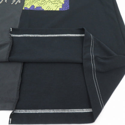 THE NORTH FACE PURPLE LABEL | ザノースフェイスパープルレーベル CRAZY H/S LOGO TEE 半袖Ｔシャツ nt3009n ブラック サイズ：XL【瀬戸大橋店】