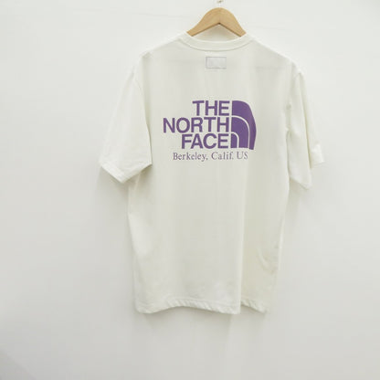 THE NORTH FACE PURPLE LABEL | ザノースフェイスパープルレーベル H/S Logo Tee 半袖Ｔシャツ nt3226n ホワイト サイズ：XL【瀬戸大橋店】