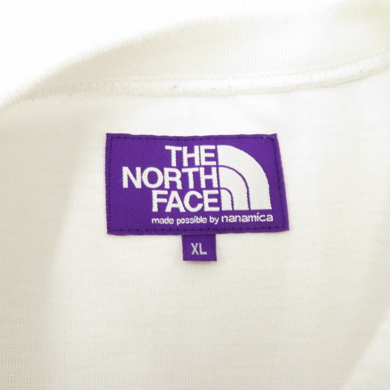 THE NORTH FACE PURPLE LABEL | ザノースフェイスパープルレーベル H/S Logo Tee 半袖Ｔシャツ nt3226n ホワイト サイズ：XL【瀬戸大橋店】
