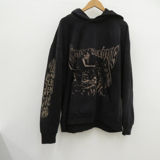 TRAVIS SCOTT | トラビススコットトラヴィススコット Maximus Eagle Pullover Hoodie パーカー ブラック サイズ：XXL【瀬戸大橋店】