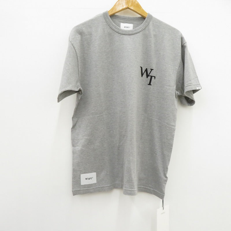 W)TAPS | ダブルタップス 半袖Ｔシャツ 261ATDT-CSM21 グレー サイズ：2【瀬戸大橋店】