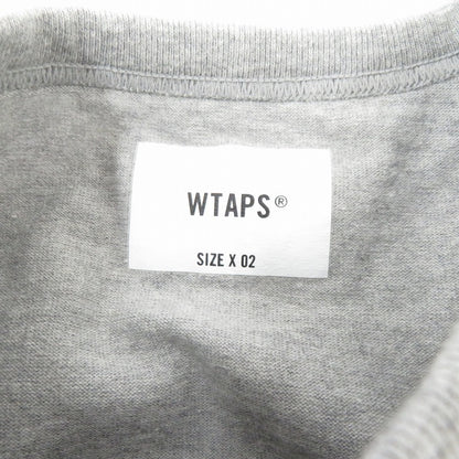 W)TAPS | ダブルタップス 半袖Ｔシャツ 261ATDT-CSM21 グレー サイズ：2【瀬戸大橋店】